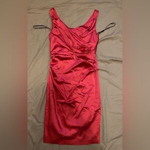 Ivy Blu Elegant Red Sleeveless Dress Size 10